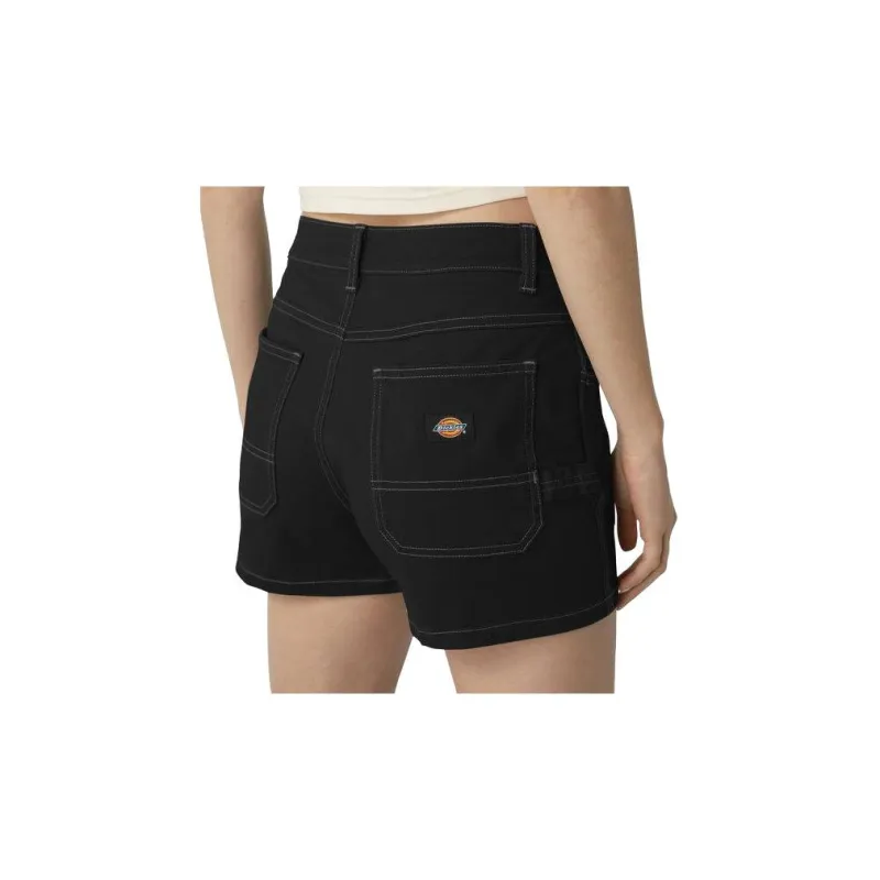 Dickies Denim Shorts Women's Black-1