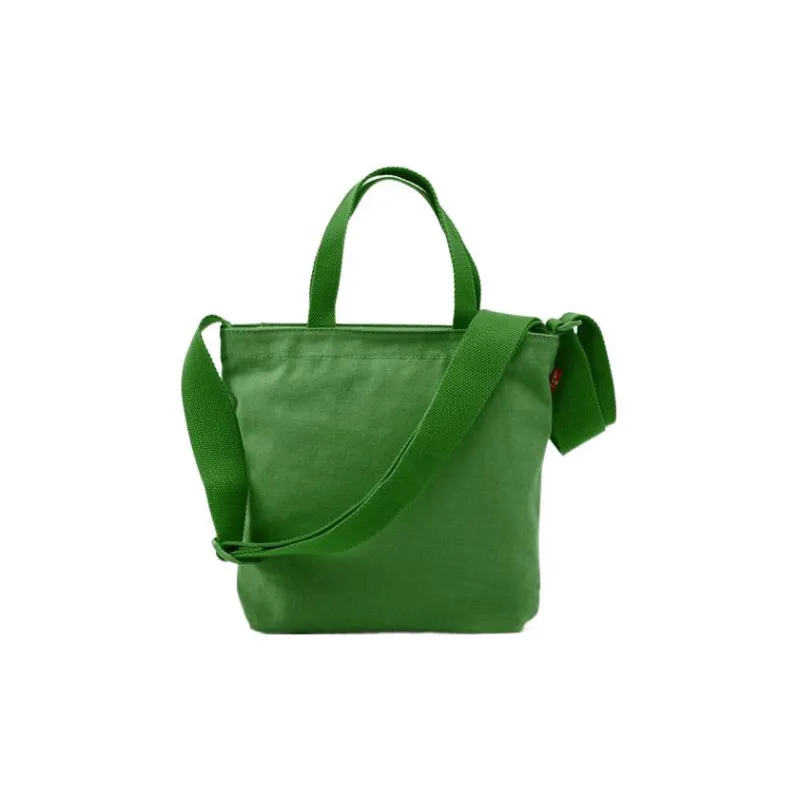 Levi's Cotton Canvas Canvas Bag Tote Bag Shopping Bag Shoulder Bag Crossbody Bag Handbag Mini Women's Light Green-1