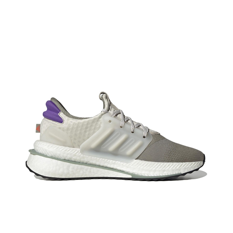 Adidas X_PLRBOOST Silver Pebble Aluminium Purple Rush US M Adidas X_PLRBOOST Silver Pebble Aluminium Purple Rush US M
