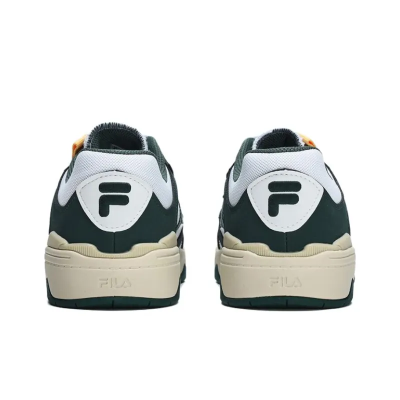 FILA FUSION Smash Sneakers 'White Green Beige'-3