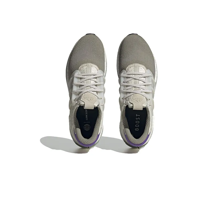 Adidas X_PLRBOOST Silver Pebble Aluminium Purple Rush-4