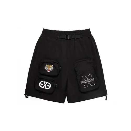 ED HARDY X Casual Shorts Unisex Black