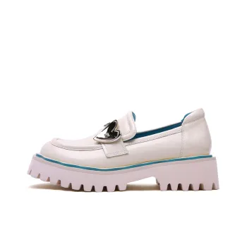 PACO GIL Platform Shoes Women's Ecru