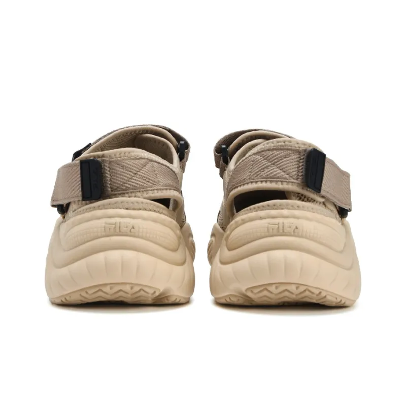 FILA FUSION Conch Sandals ''Beige Black'-4