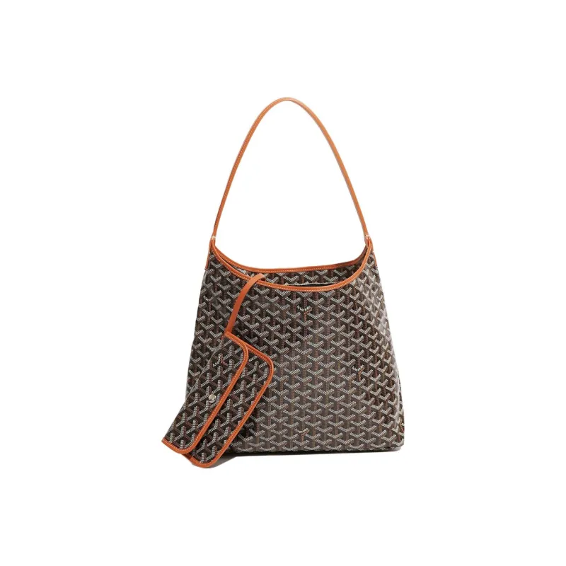 GOYARD Bohème Hobo Canvas With Leather Hobo Bag Shoulder Bag Shoulder Bag Women's-3