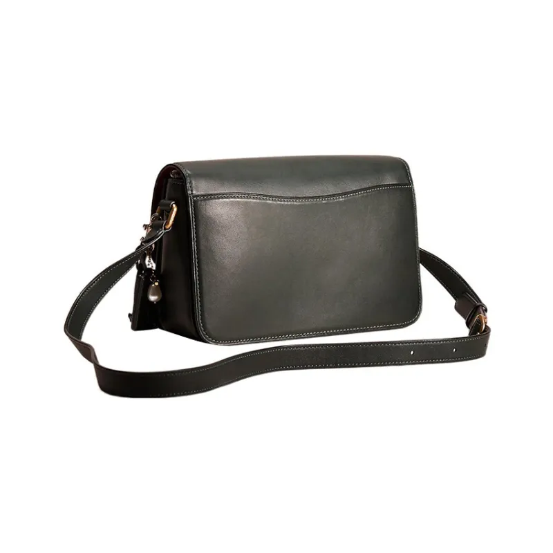 COACH Studio Glove Tanning Small Square Bag Messenger Bag Shoulder Bag Crossbody Bag Medium Size Women's Green-1
