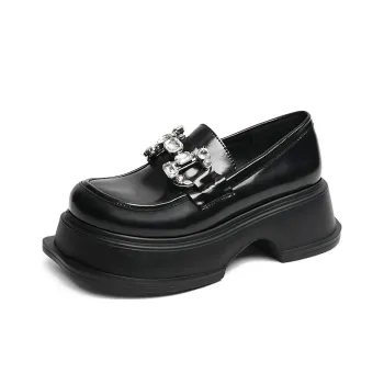 CAMEIDO Platform Shoes Women's Black