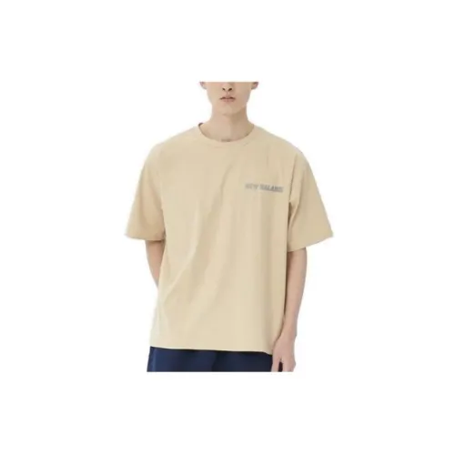 New Balance T-Shirts Men Yellow