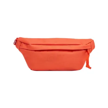 Levi's Polyester Fanny Pack, Crossbody Bag, Shoulder Bag Small Size Unisex Orange