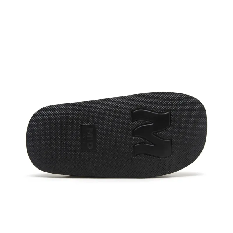 MIO Slide Slippers Women's Black/White-5