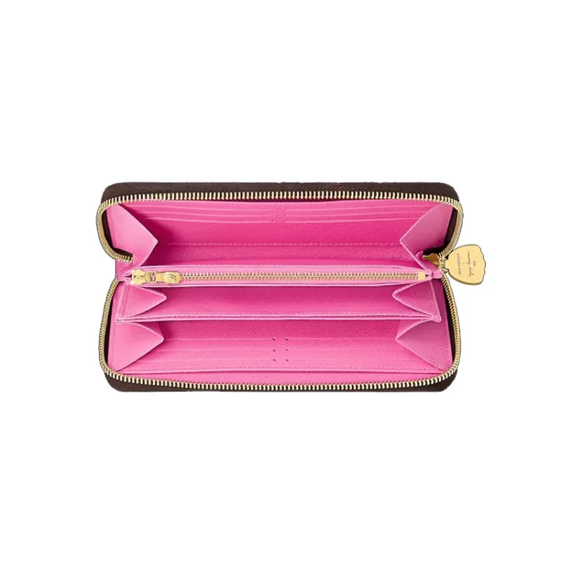 LOUIS VUITTON Lv X Yk Zippy Wallet Pumpkin Print-3