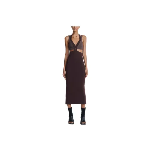 DION LEE Sleeveless Dresses Women's Brown