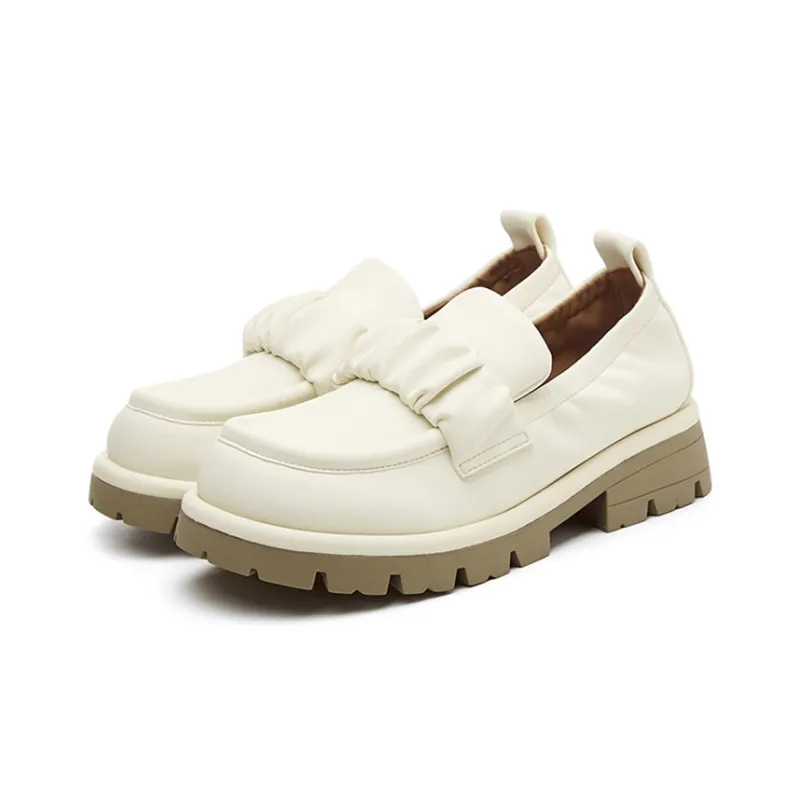 DAPHNE Loafers Women's Black/White-5