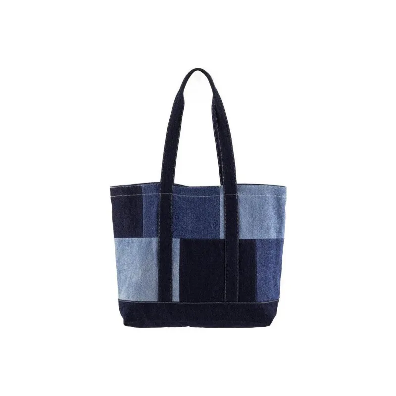 Levi’s Cotton Tote Bag Shopping Bag Shoulder Bag Handbag Regular Men's Blue-1