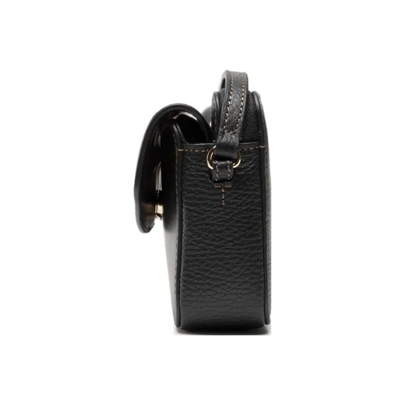 Furla Primula Leather Crossbody Bag, Shoulder Bag Women's Black-2