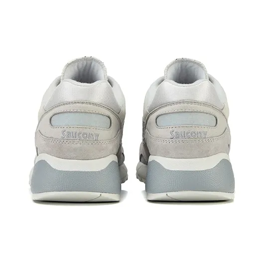 Saucony Shadow 6000 Anti Slip Wear Resistant Low Top Casual Running Shoes Unisex Light Gray-3