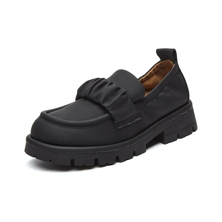 DAPHNE Loafers Women's Black/White-1