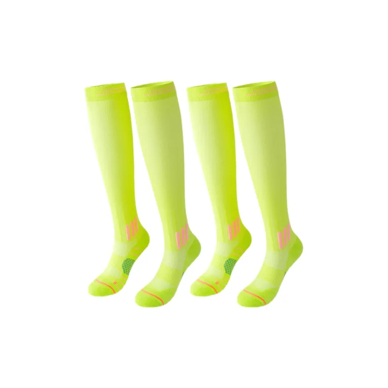 SPORT'S HOUSE Basketball Socks Multicolor Nylon Cotton Women's 2 Pack-8