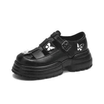 CAMEIDO Platform Shoes 6.5cm Women's Black