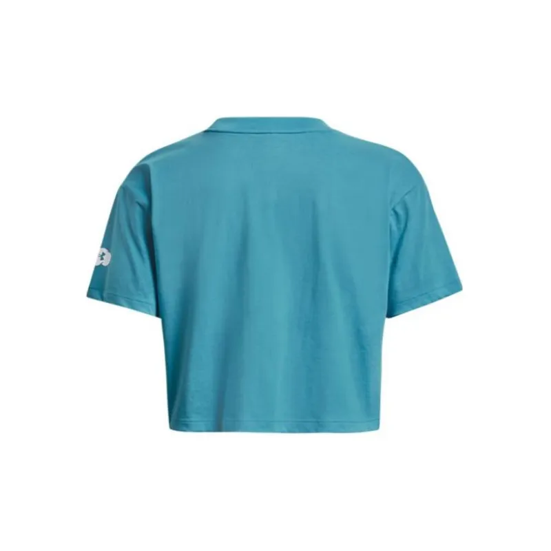Under Armour Crop Tops Women's Blue-1