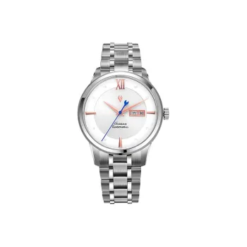 YOUNG STERNA Automatic Mechanical Movement Watch Men's Watches White Dial