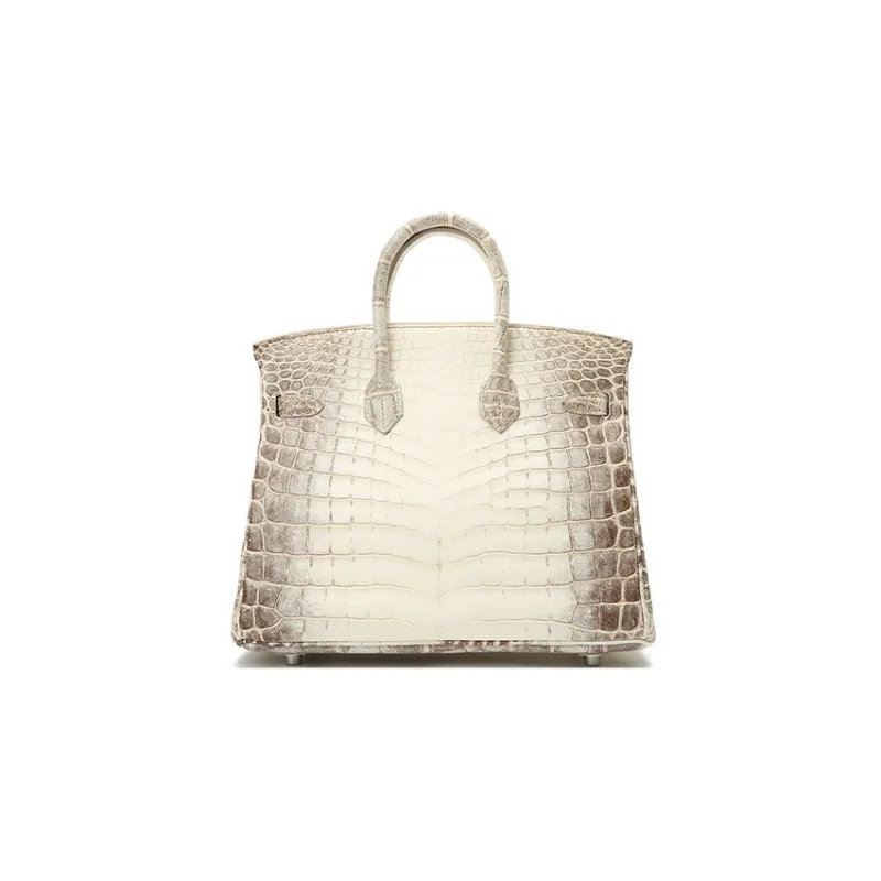HERMES Birkin Crocodile Leather Birkin Bag Handbag Regular Women's Beige-3
