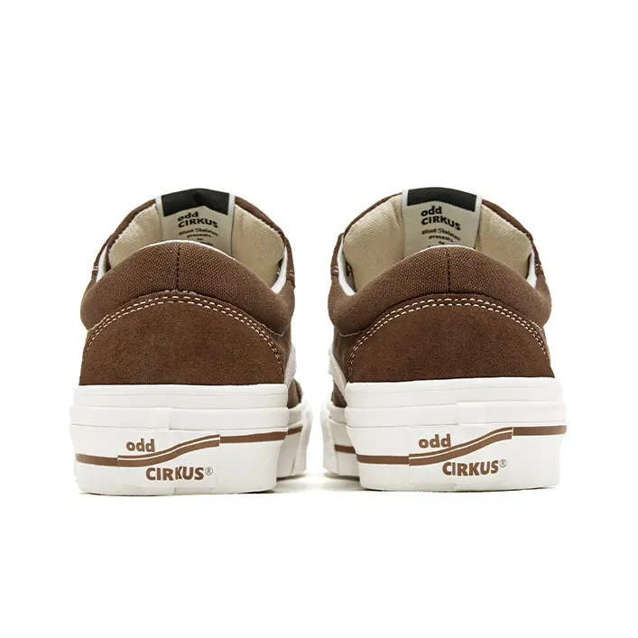 OddCIRKUS Astley Pro Slip Resistant, Abrasion Resistant, And Balanced Low Top Skateboard Shoes Unisex Chestnut Brown-4