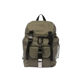 A.P.C Nylon Backpack Men's Green