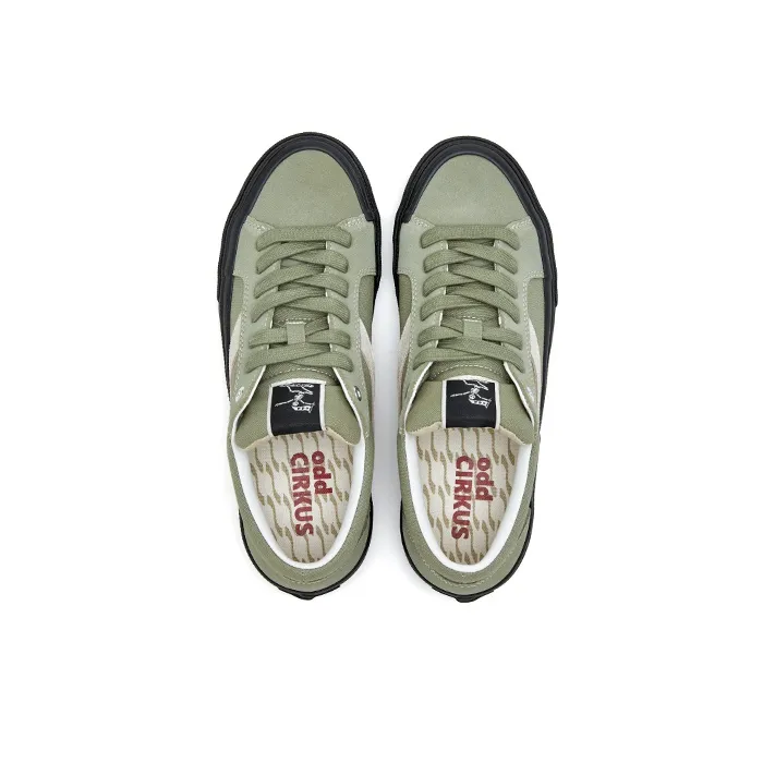 OddCIRKUS Astley Pro Anti Slip Wear Resistant Low Top Skateboard Shoes Unisex Sage Green-3