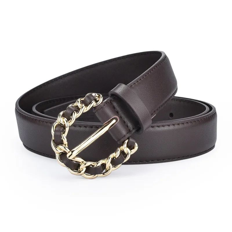 Hush Puppies Leather Belts Women's-3