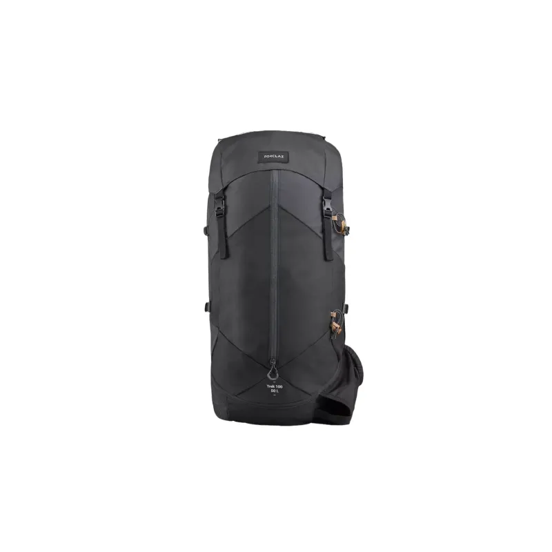 DECATHLON Polyester Polyurethane Backpack Regular Men's Black-2