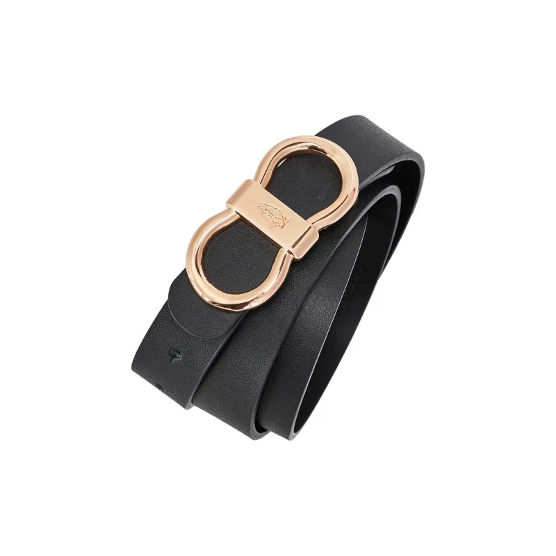 Hush Puppies Leather Belts Women's Black-3