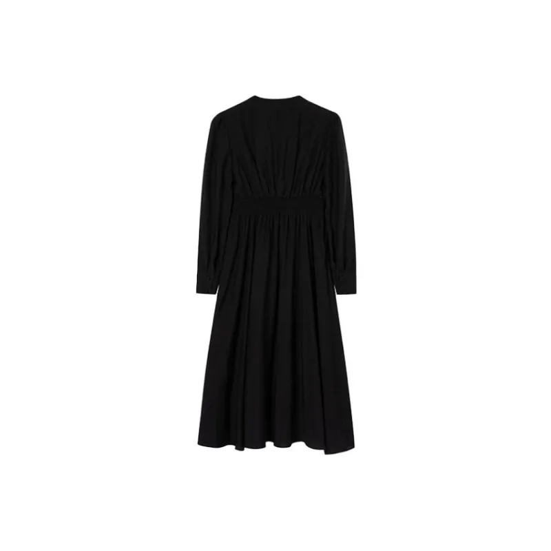ITIB X IEM Co-brand Long-Sleeved Dresses Women's-4