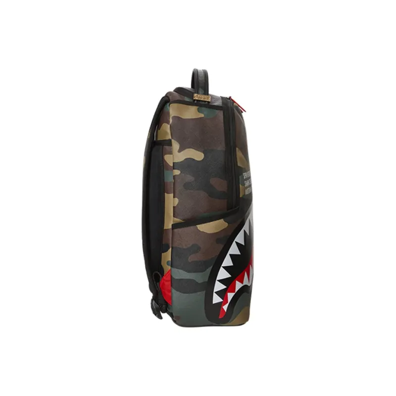 SPRAYGROUND Polyester Backpack Tubas Unisex Army Green-3