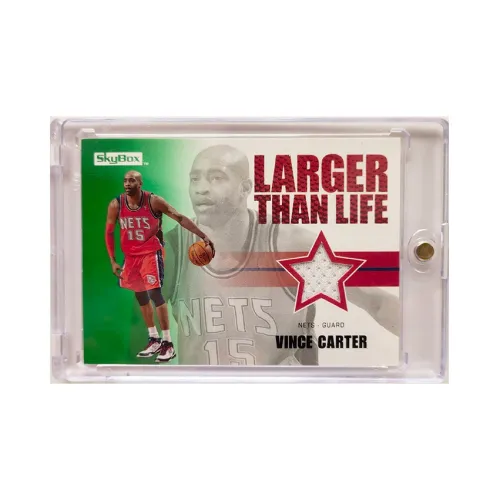 Yi Shot Flyman Vince Carter 2008 09 UPPER DECK SKY BOX Game Used Jersey Patch Basketball Card Sports Cards 1