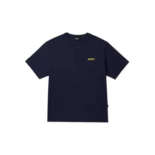 NERDY T-shirt Dark Blue Unisex 