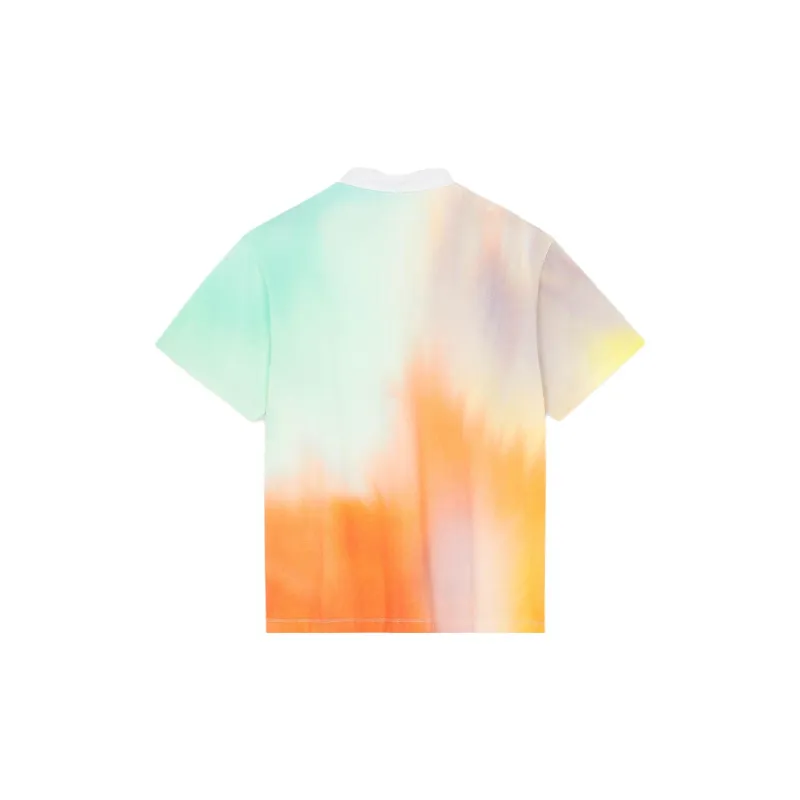 Maison Kitsune Abstract print Polo Shirt-1