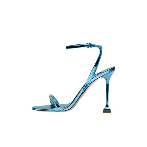 MIU MIU Strap Sandals Women's Light Blue