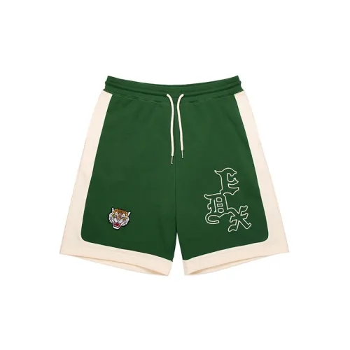 ED HARDY X Casual Shorts Unisex Green