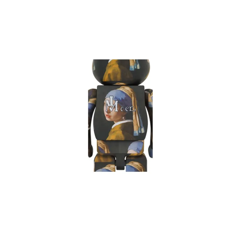 Bearbrick Johannes Vermeer Girl With A Pearl Earring-1
