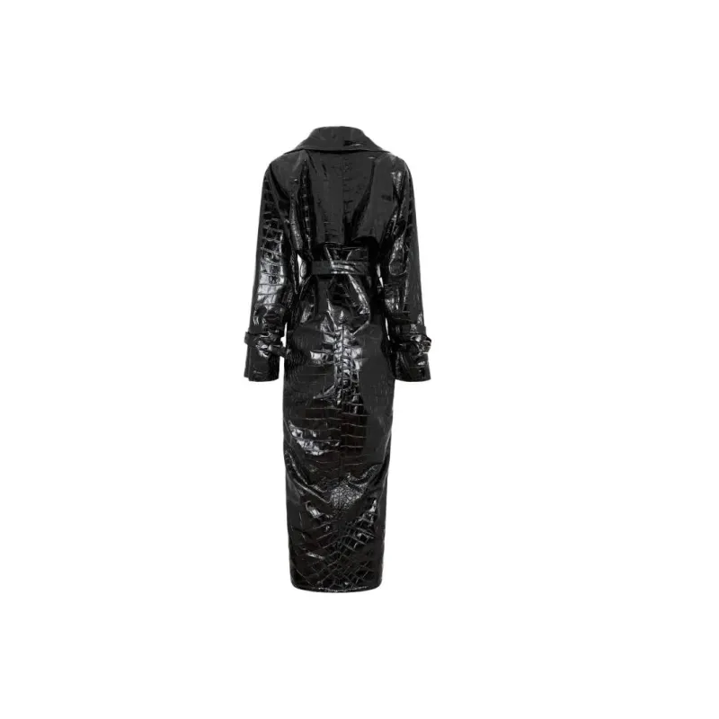 Alaia Coats Women's Black-1