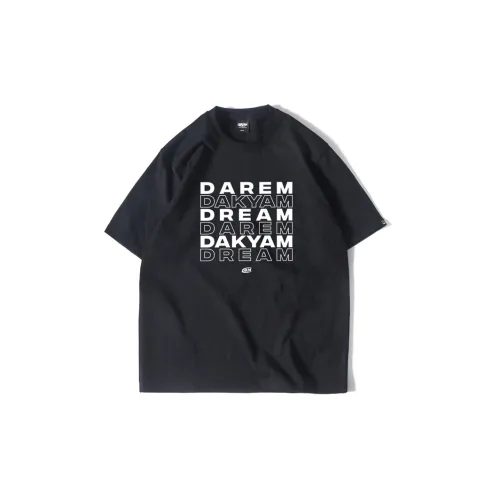 DAKYAM T-Shirts Unisex Black