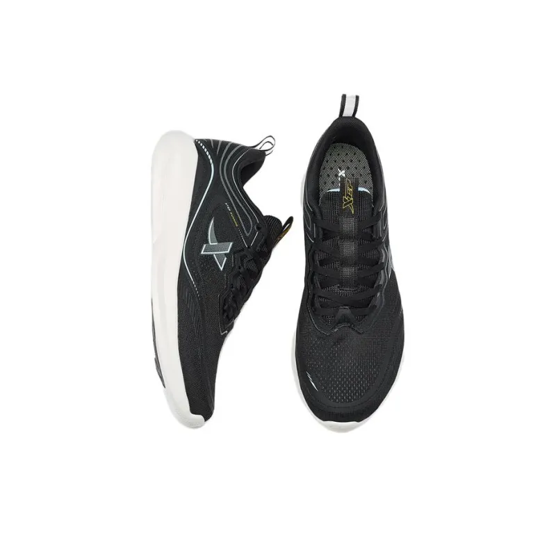 XTEP Lighten 7.0 Shock Absorbers Slip Resistant, Abrasion Resistant, Breathable Low Top Running Shoes Men's Black-3