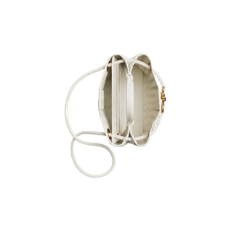 Bottega Veneta Small Andiamo White-3