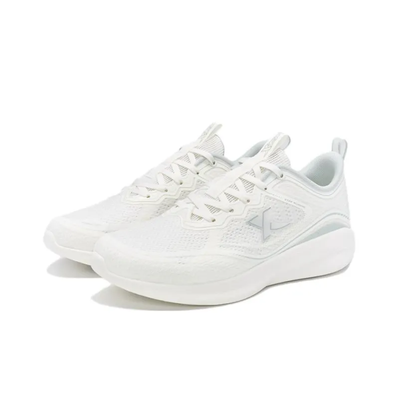 XTEP Lighten 7.0 Anti Slip And Wear Resistant Breathable Low Top Running Shoes Men's Sail White-1