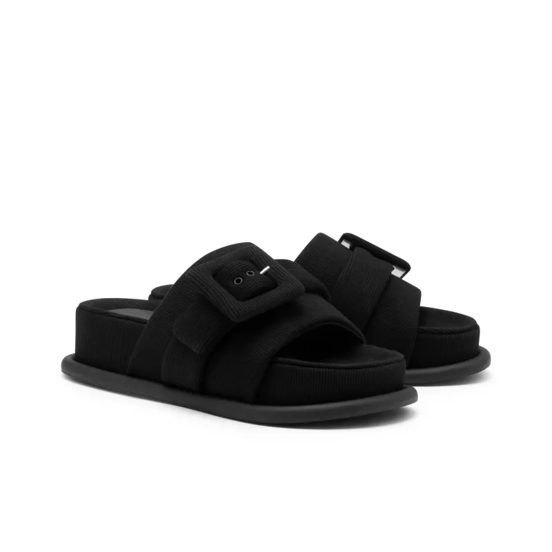 CHARLES&KEITH Slide Slippers Women's Black/Multi Composite Color/Pink-4
