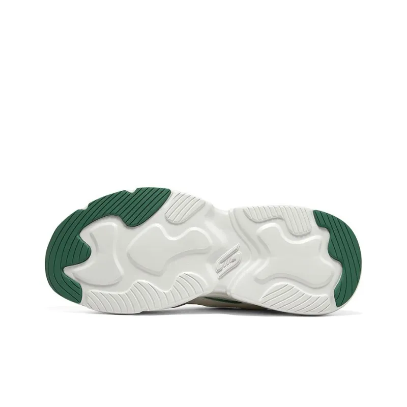 Skechers BOBS BAMINA 2 Forest Green Anti Slip Wear Resistant Low Top Casual Shoes Men's White Green-4