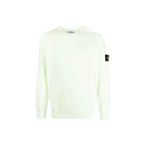 STONE ISLAND Sweatshirts Men Light Green