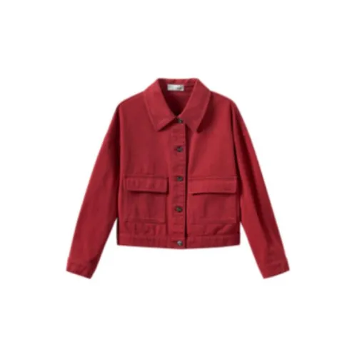 Inman Jackets Women's Burgundy