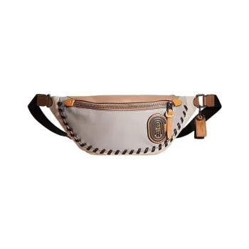 COACH Rivington Leather Sling Bag, Fanny Pack Large Size Women's Multicolor